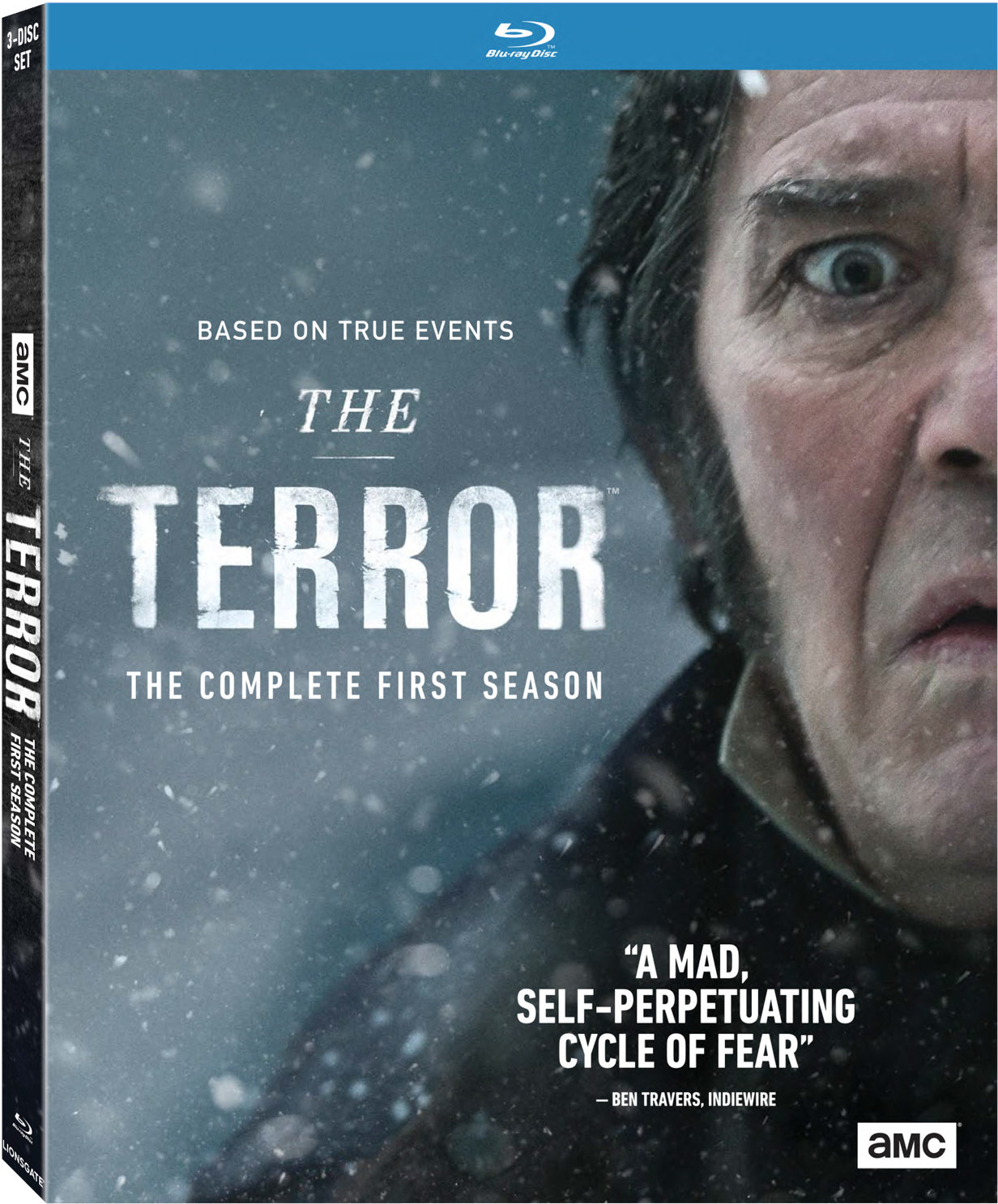 The Terror Season 1 Bluray - Terror Season 1 Bluray Clipart (1403x1870), Png Download