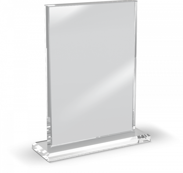 Skating Rink Medium Crystal Award Deal Toy By Altrum - Mirror Clipart (600x565), Png Download