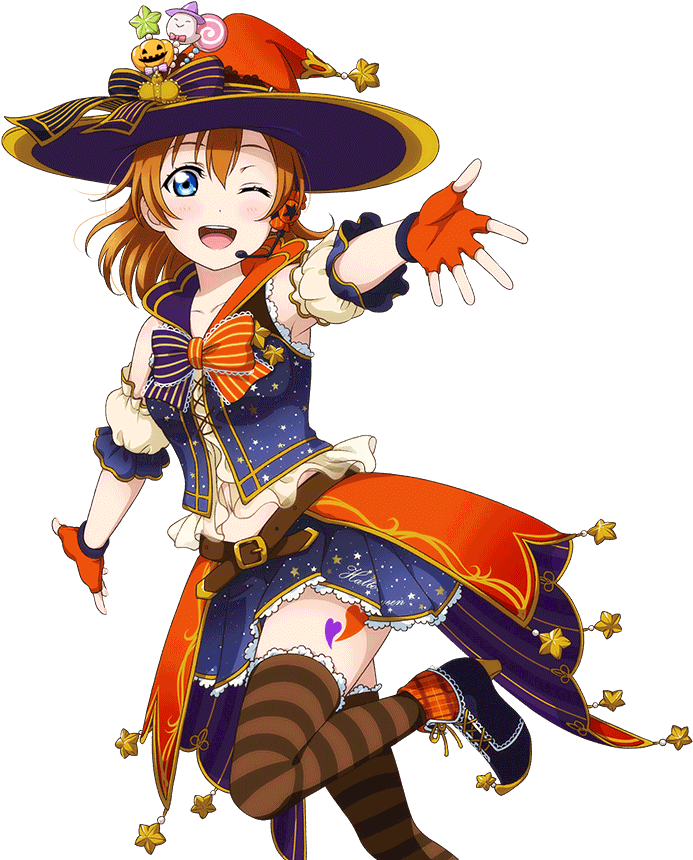 Love Live Halloween Honoka Clipart (1024x1024), Png Download