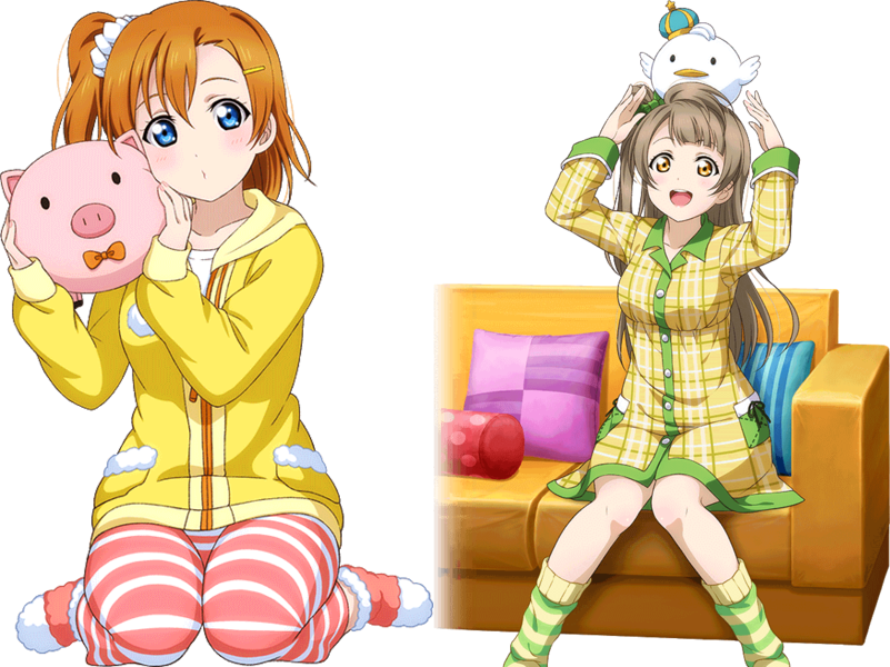 Love Live Pyjama Set Clipart (801x600), Png Download