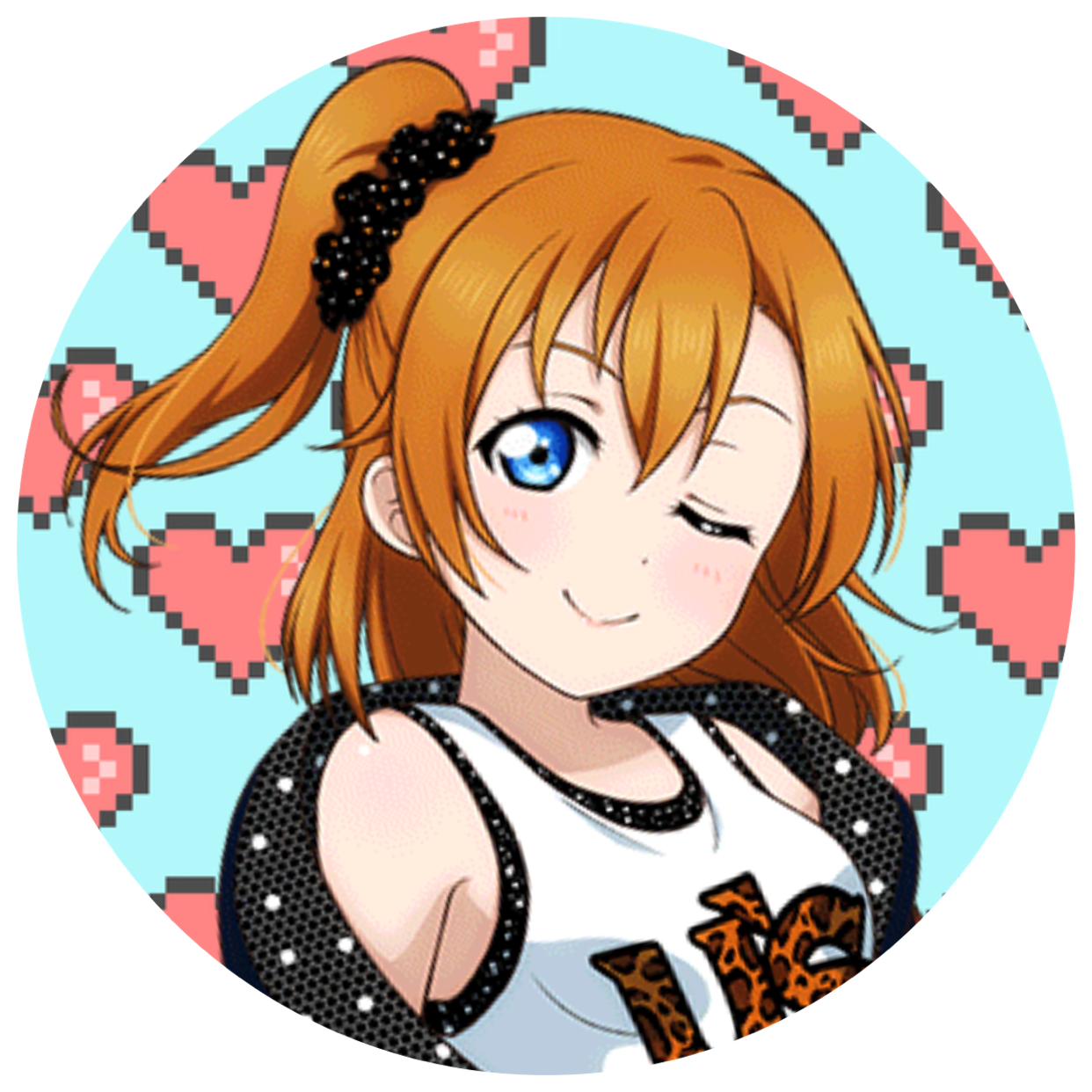 Honoka Kousaka - Cartoon Clipart (1242x1242), Png Download