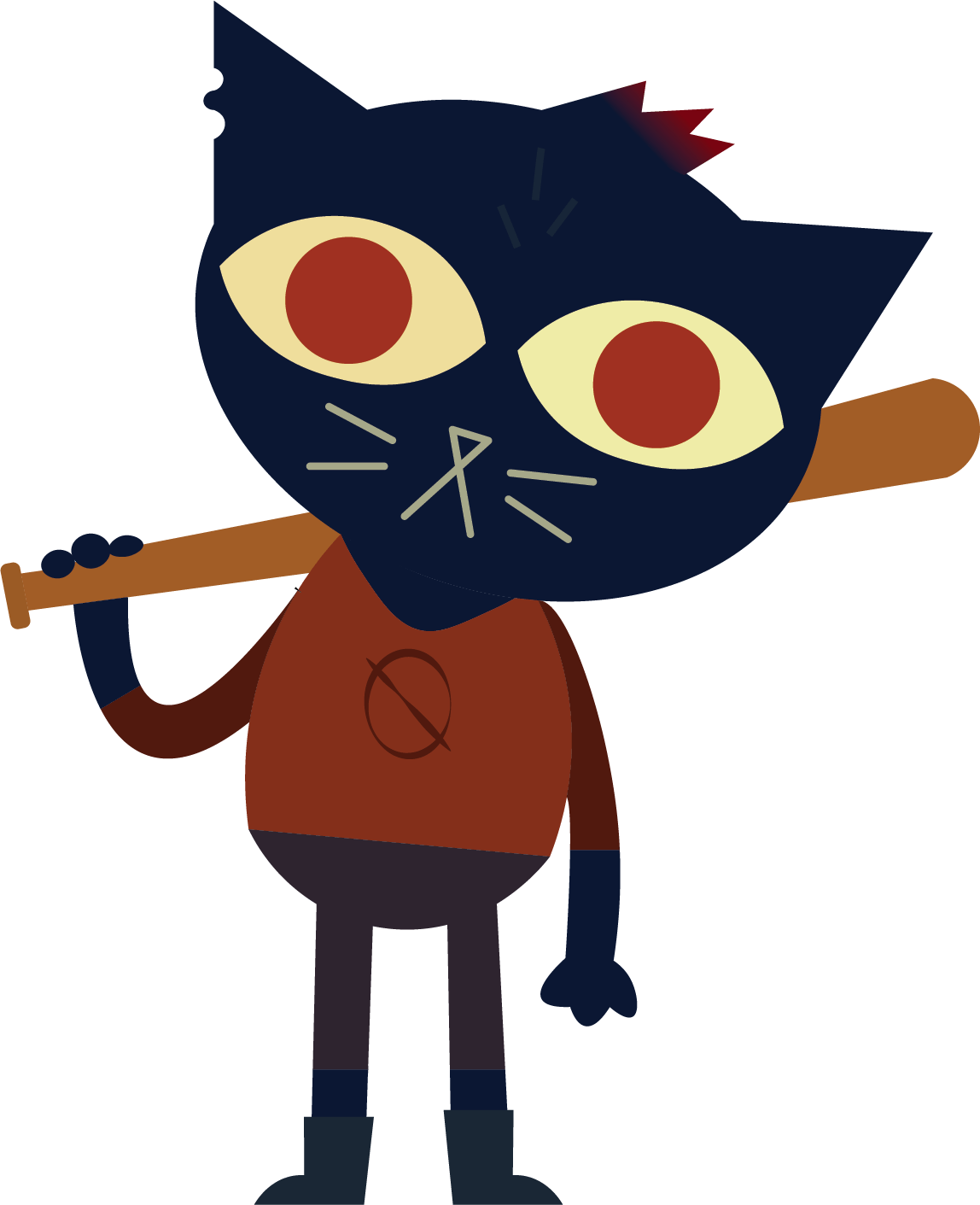 Nightinthewoods - Mae Night In The Woods Clipart (1148x1411), Png Download