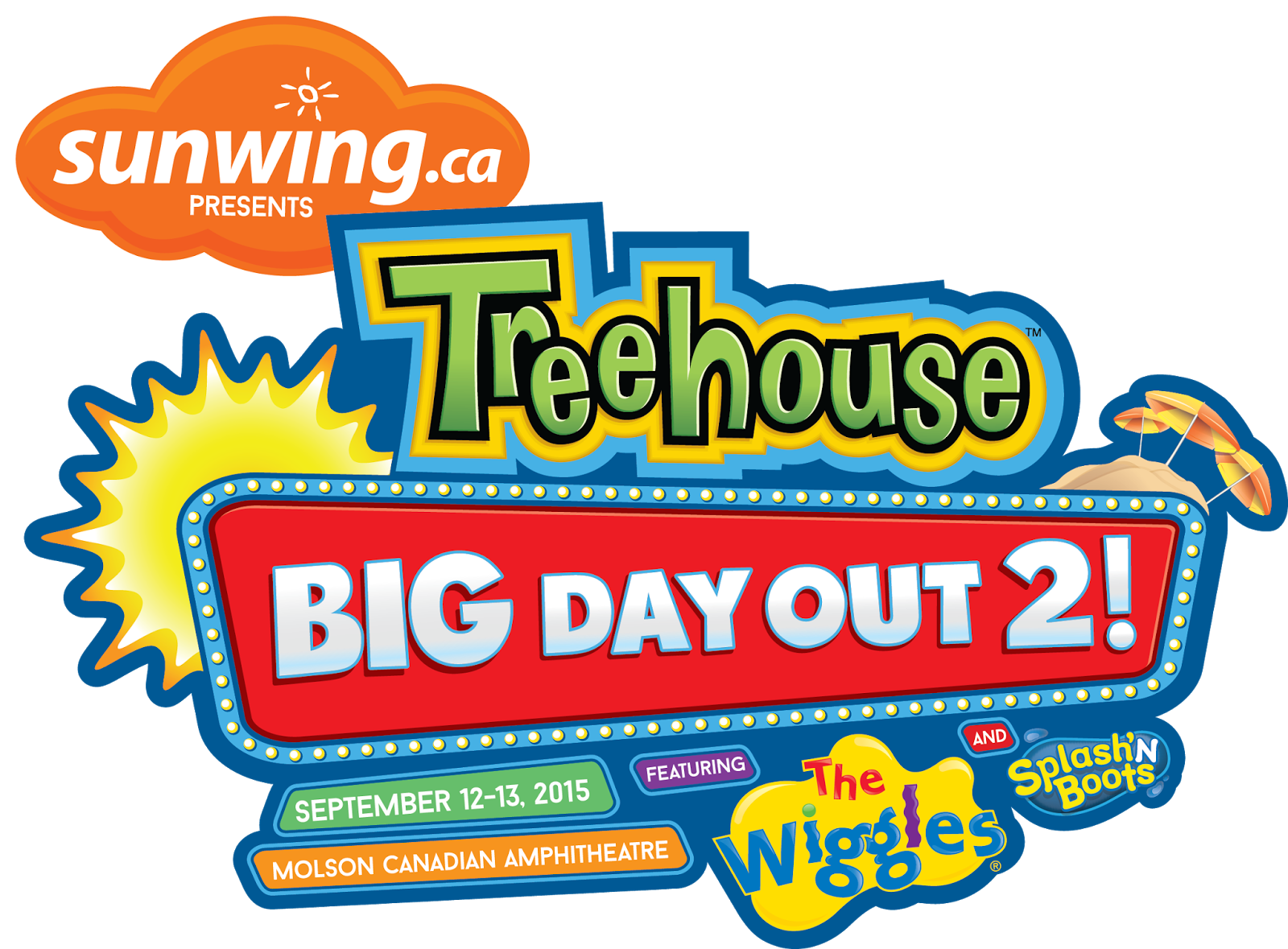 Treehouse Big Day Out Returns To Toronto On September - Treehouse Big Day Out Clipart (1600x1179), Png Download