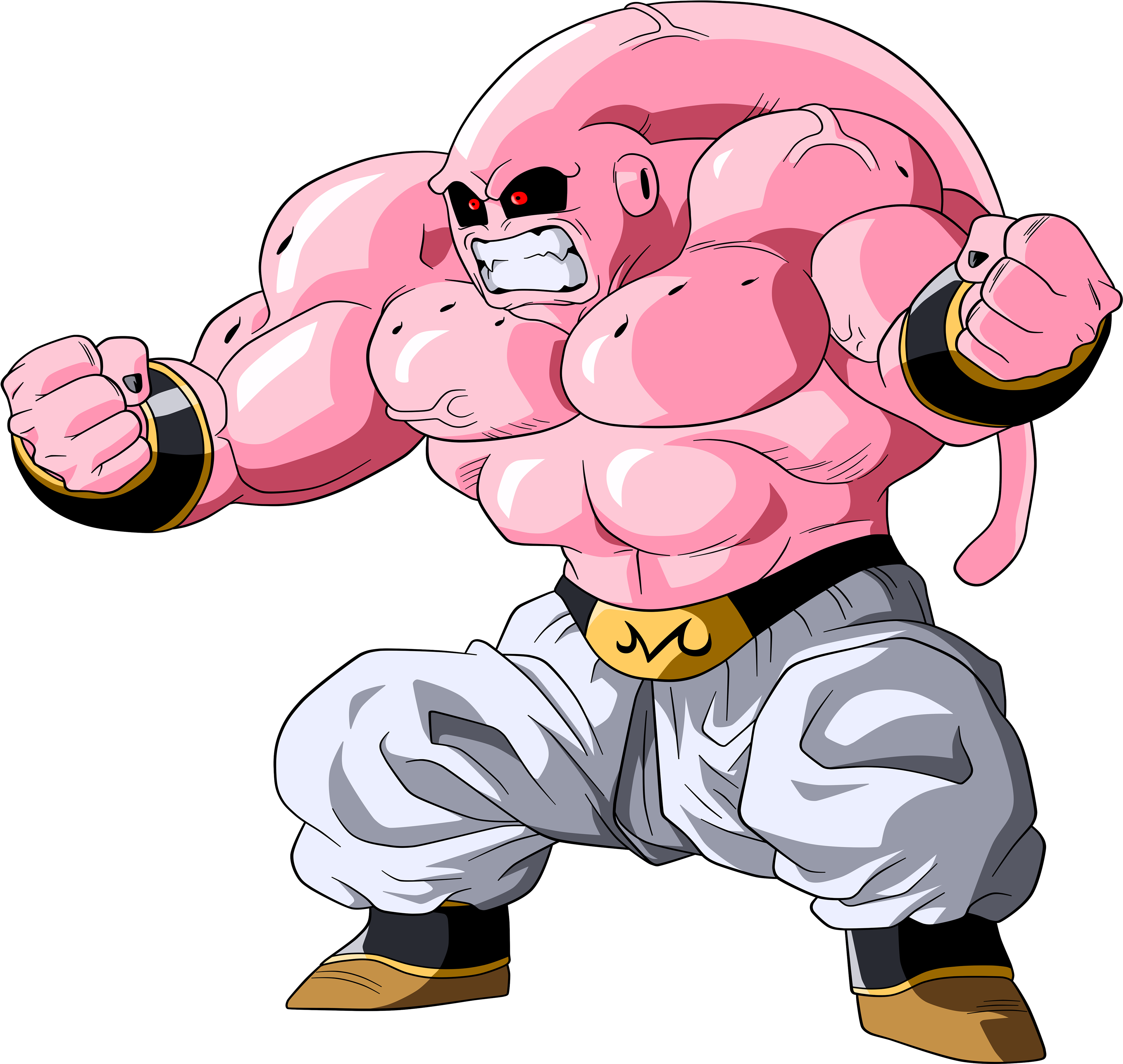 Ultra Buu - Buu Dragon Ball Z Png Clipart (5000x4000), Png Download