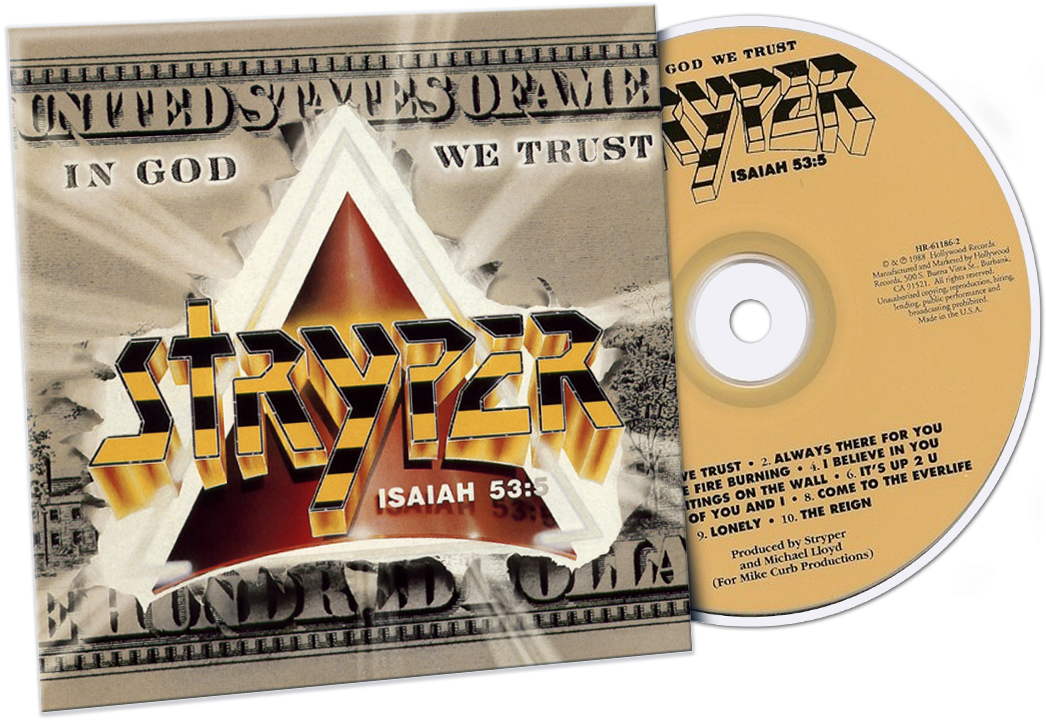Download - Stryper In God We Trust 1988 Clipart (1085x720), Png Download