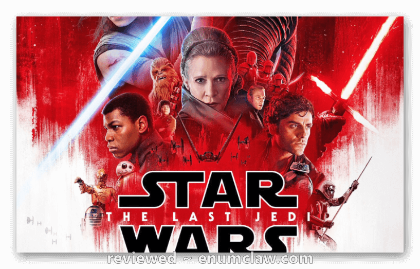 Star Wars The Last Jedi 2018 Clipart (817x523), Png Download