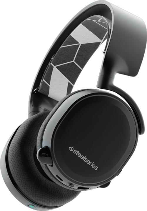 Steelseries Arctis 3 Bluetooth Gaming Headset Clipart (500x717), Png Download