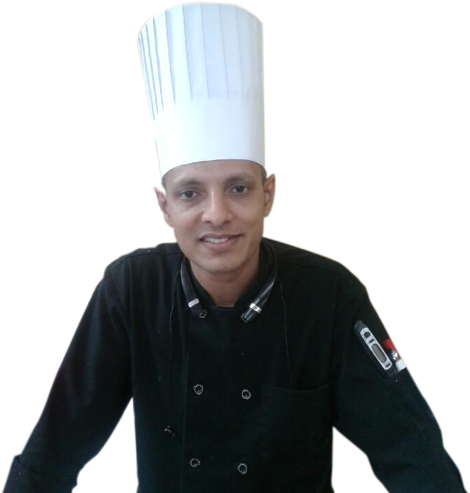 Meet Our Chefsanu Thomas - Chef Clipart (704x728), Png Download