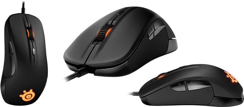 Steelseries Rival 100 Model Clipart (950x400), Png Download