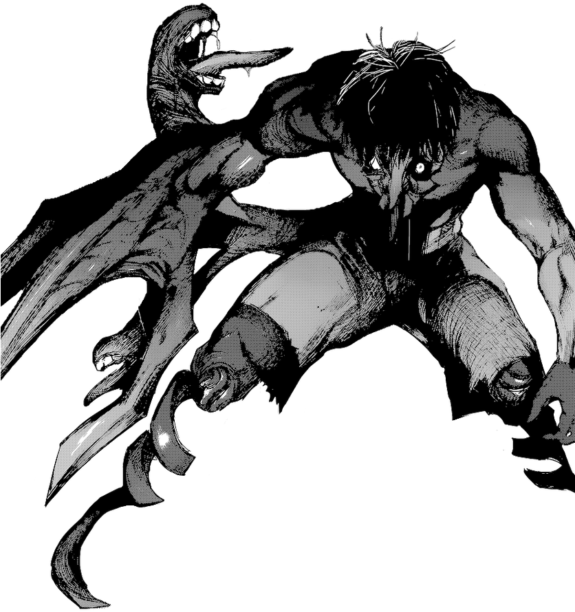 Kaneki Ken - Ken Kaneki Kakuja Form Clipart (835x957), Png Download