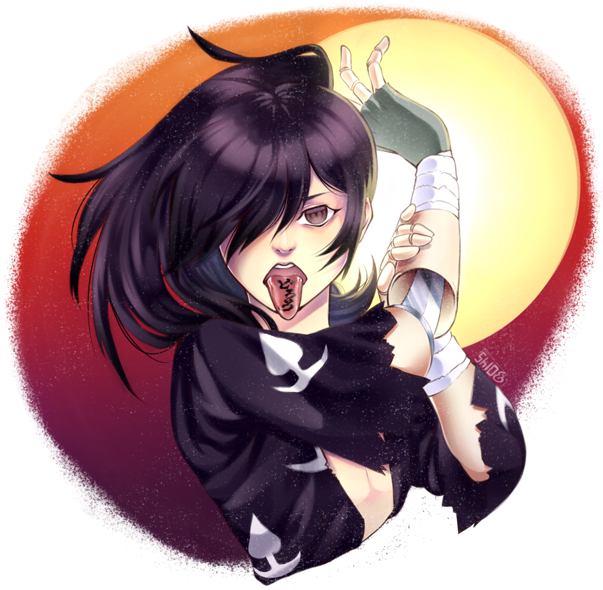 Just A Nice Hyakki Drawing - Cartoon Clipart (1280x1280), Png Download