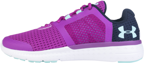 Girls' Grade School Ua Micro G Fuel Running Shoes - Sneakers Clipart (615x650), Png Download
