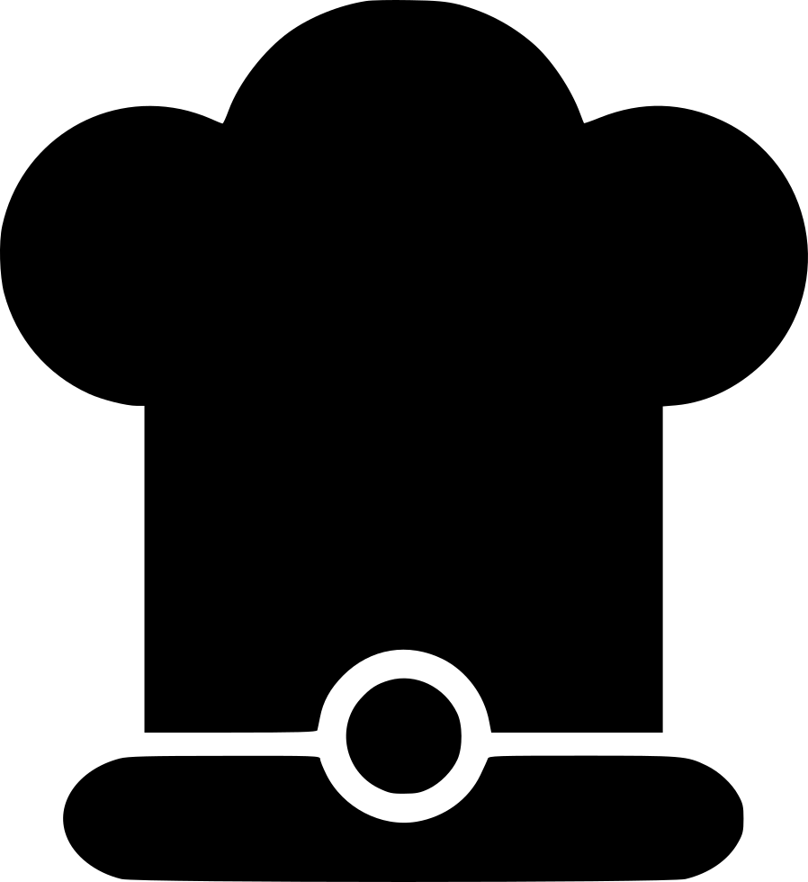 Cook Man Kitchen Head Svg Png Icon Ⓒ Clipart (898x980), Png Download