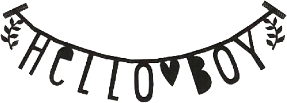 A Little Lovely Company Letter Banner Orange Mayonnaise - Letter Paper Banner Clipart (960x720), Png Download