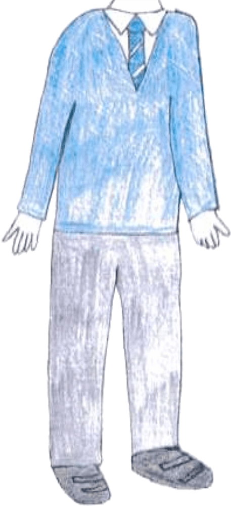 Boys - Pajamas Clipart (457x1000), Png Download