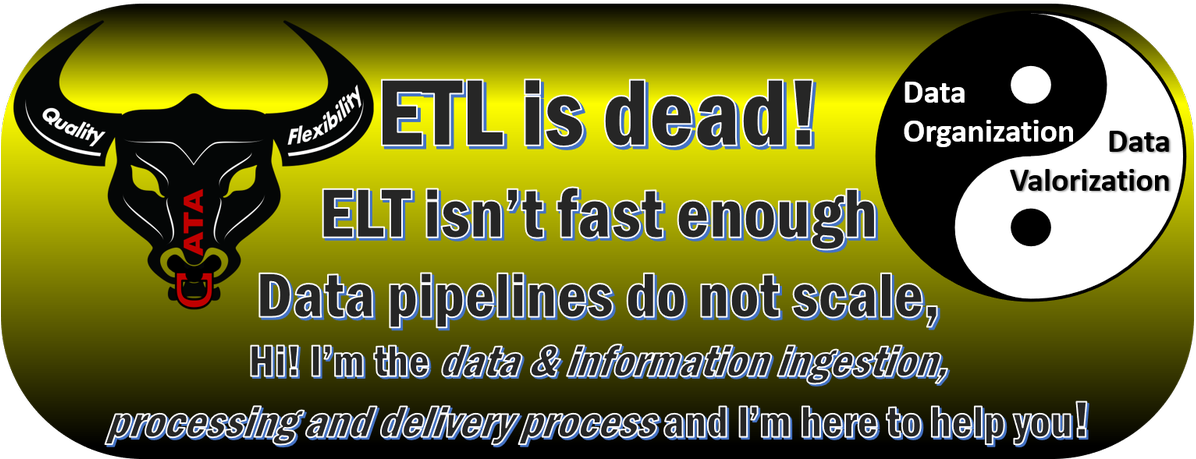 Elt Isn't Fast Enough, Data Pipelines Do Not Scale - Graphic Design Clipart (1200x499), Png Download