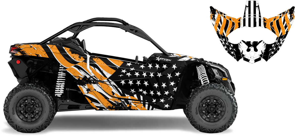 Options - Can Am Maverick X3 Camo Clipart (1250x600), Png Download