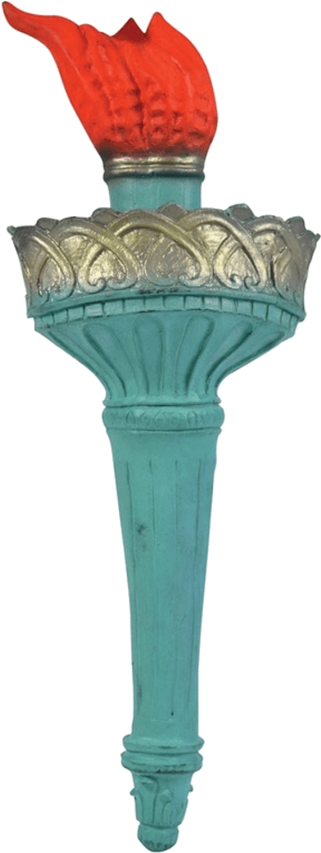 Statue Of Liberty Torch - Statue Of Liberty Torch Cartoon Clipart (600x951), Png Download