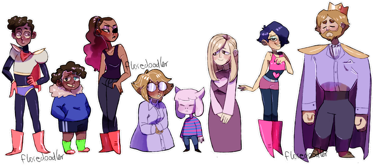 Undertale Pokémon Sun And Moon Clothing Purple Pink - Cartoon Clipart (1280x573), Png Download