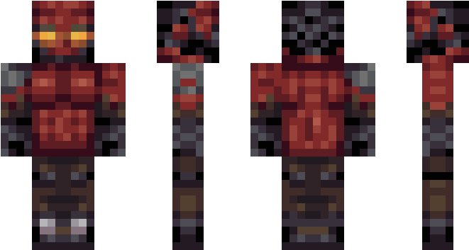 Minecraft Mccree Skin Clipart (750x442), Png Download