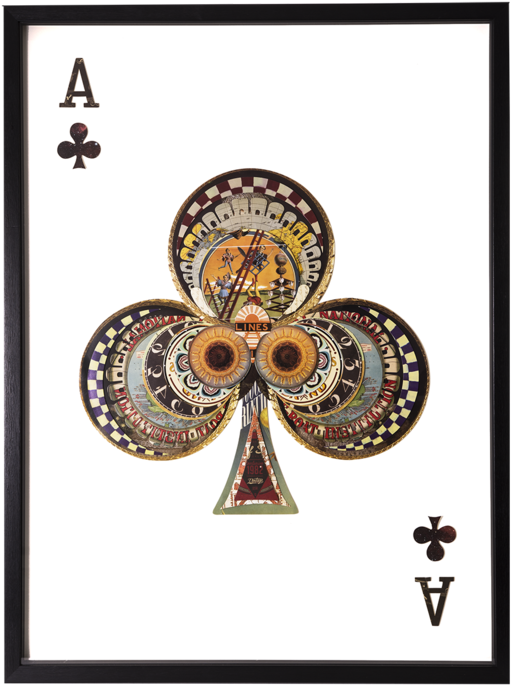 15bbdc241ba430 - Playing Card Vintage Logo Clipart (700x700), Png Download