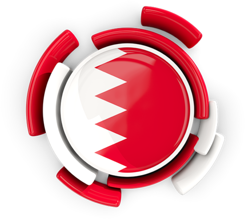 Bahrain Flag Transparent Image - Transparent Bahrain Flag Png Clipart (640x480), Png Download
