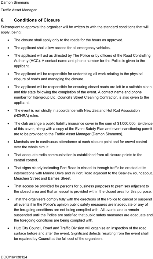 Port Road Drags Road Closure Impact Report - Packaging Engineer Resume Example Clipart (656x952), Png Download