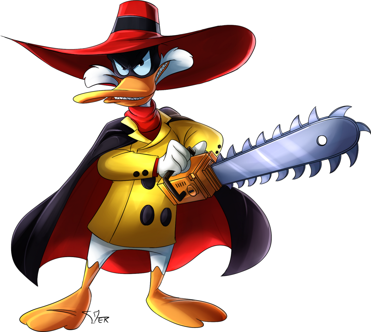 Darkwing Duck Vermintz - Darkwing Duck Magica Negaduck Clipart (1280x1144), Png Download