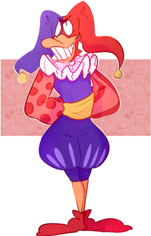 The Duck - Cartoon Clipart (540x773), Png Download