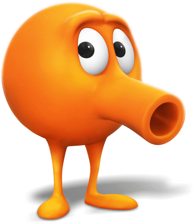 Q Bert Render Edit By Nibroc Rock-d92ssb4 - Imágenes De Videojuegos En Png Clipart (768x768), Png Download