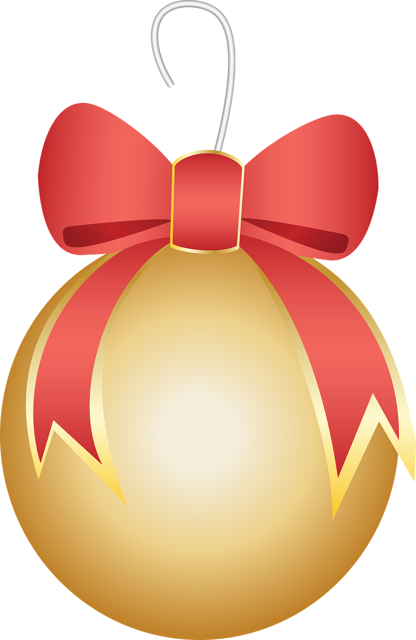 Gift, Christmas Light Bulb, Turkey, Ornament, Poinsettia, Clipart (832x1280), Png Download