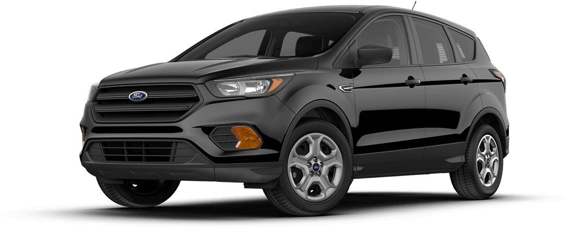 Shadow Black - Black Ford Escape 2018 Clipart (1200x500), Png Download