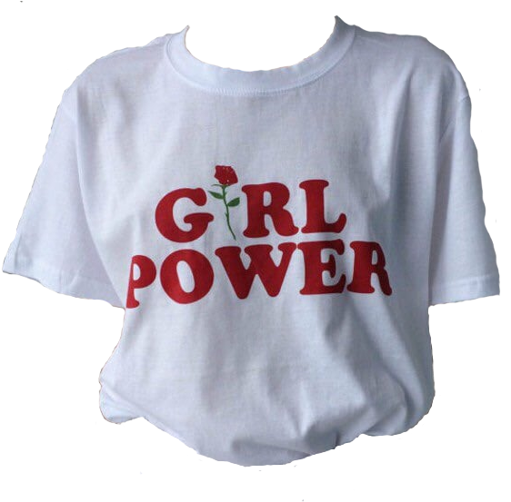 Fashion, Girl Power, And Tumblr Image Clipart (562x553), Png Download