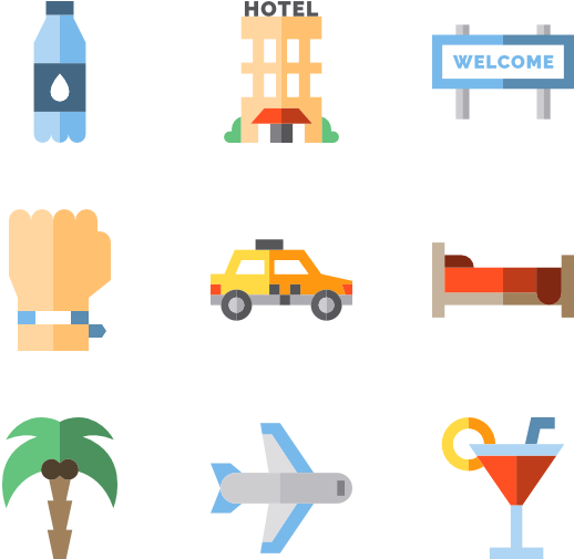 Travel Collection Clipart (600x564), Png Download