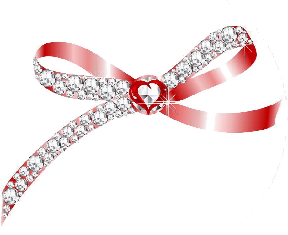 Jpg Royalty Free Stock Diamond Ribbon Clip Art Bow - Ribbon - Png Download (1000x750), Png Download
