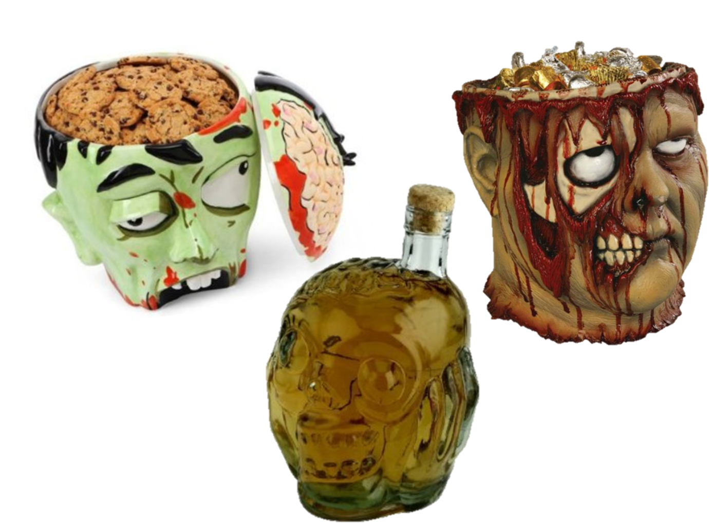 I - Halloween Candy Bowl Clipart (1402x1044), Png Download