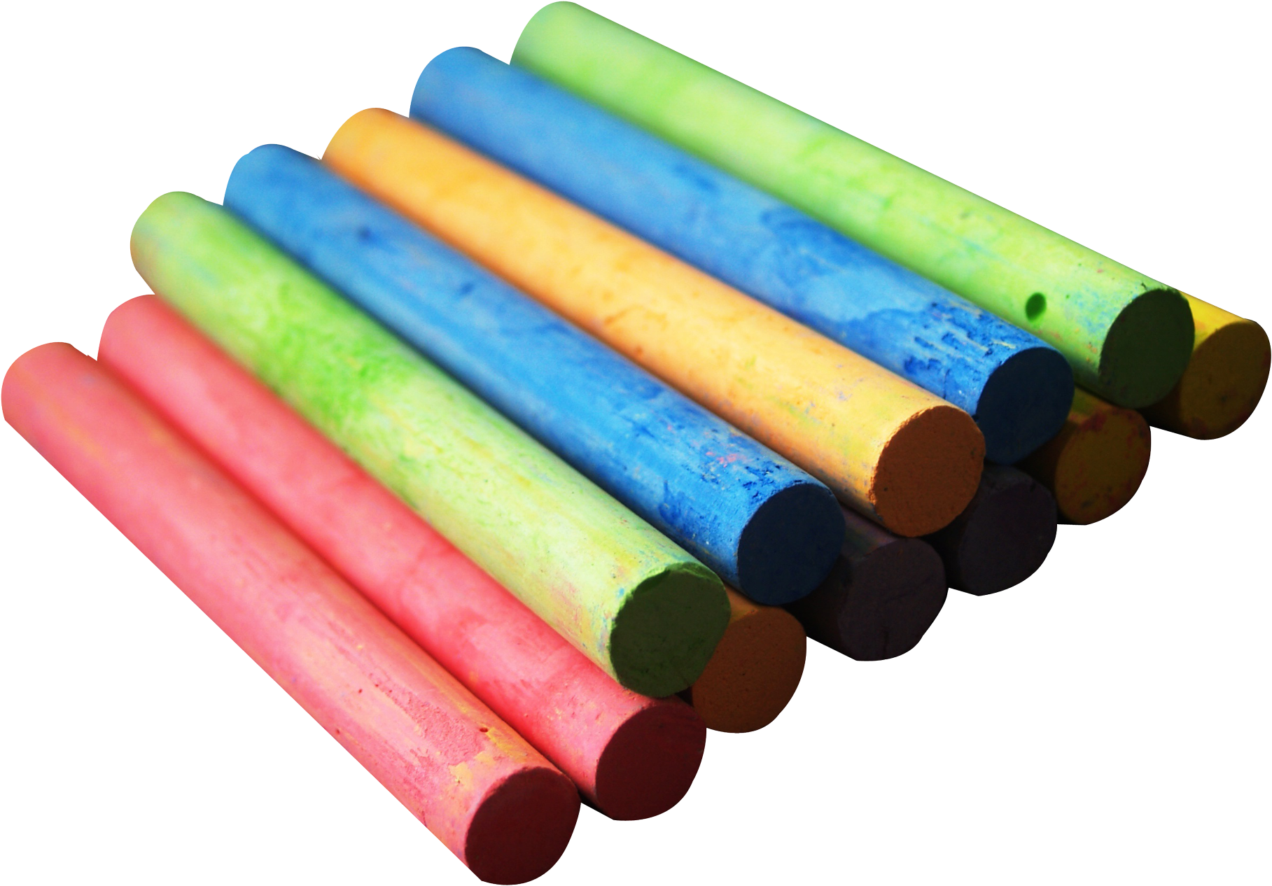 Color Chalk Piece Png Image - Color Chalk Png Clipart (2000x1423), Png Download