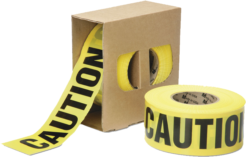 Caution Barricade Tape 3" Clipart (804x515), Png Download
