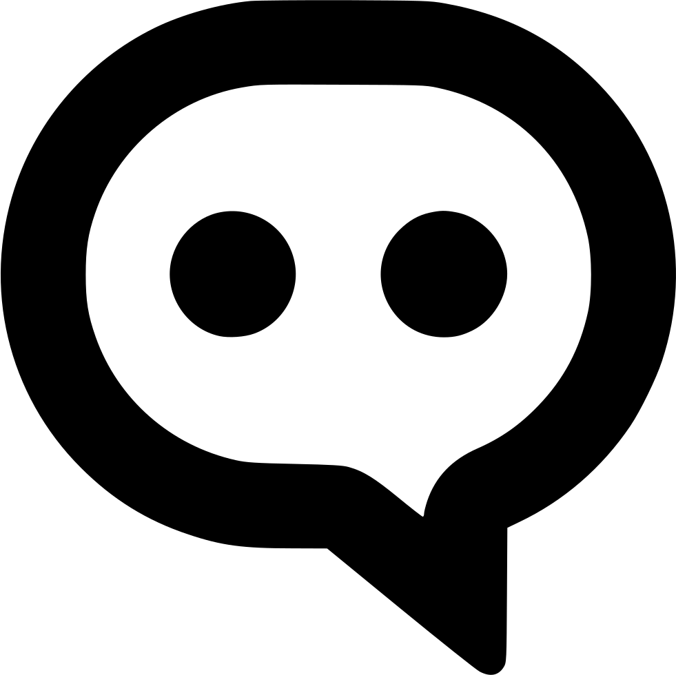 Message Comment Chat Bubble Forum Speech Talk Text - Circle Clipart (981x980), Png Download