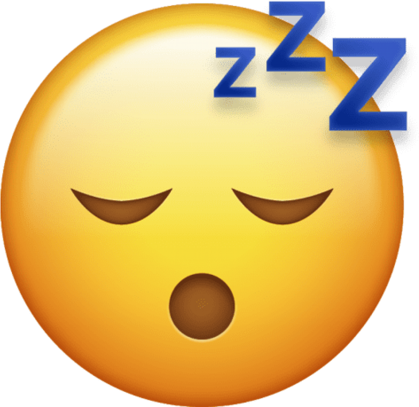 Free Png Download Sleeping Emoji Png 2 Clipart Png - Transparent Background Sleep Emoji (850x824), Png Download