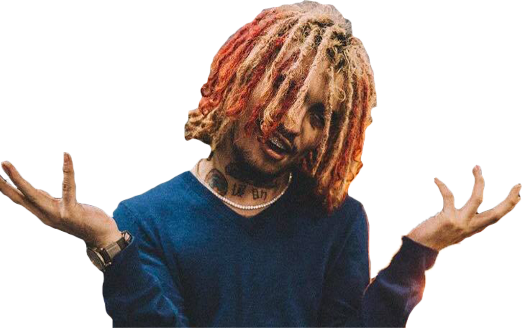Lil Sticker - Lil Pump Wallpaper Iphone Clipart (1024x644), Png Download