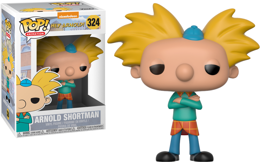 Pop Figure Nickelodeon Arnold Shortman - Funko Rocko's Modern Life Clipart (1024x653), Png Download