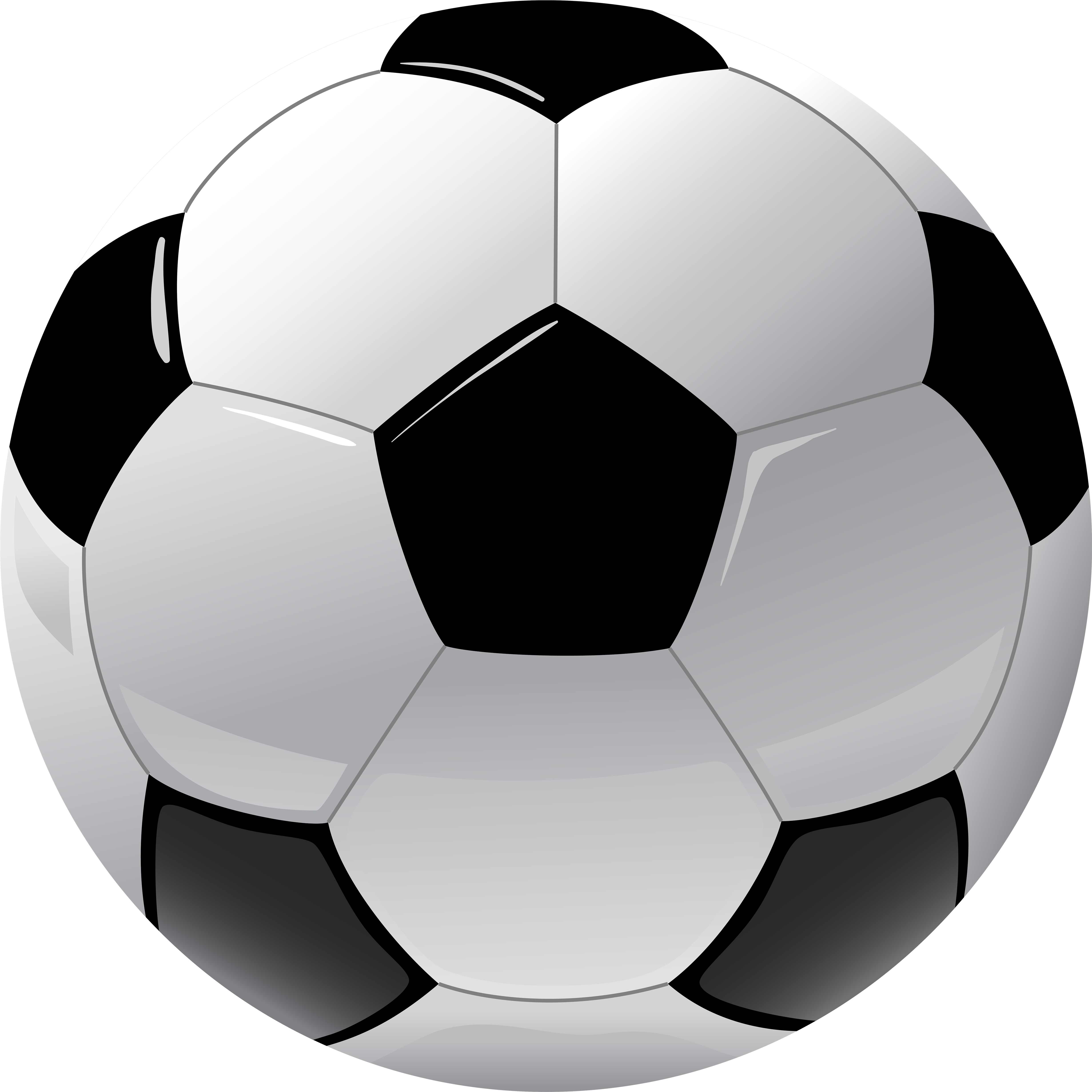 Ball Transparent Background - Soccer Ball Png Clipart (890x898), Png Download