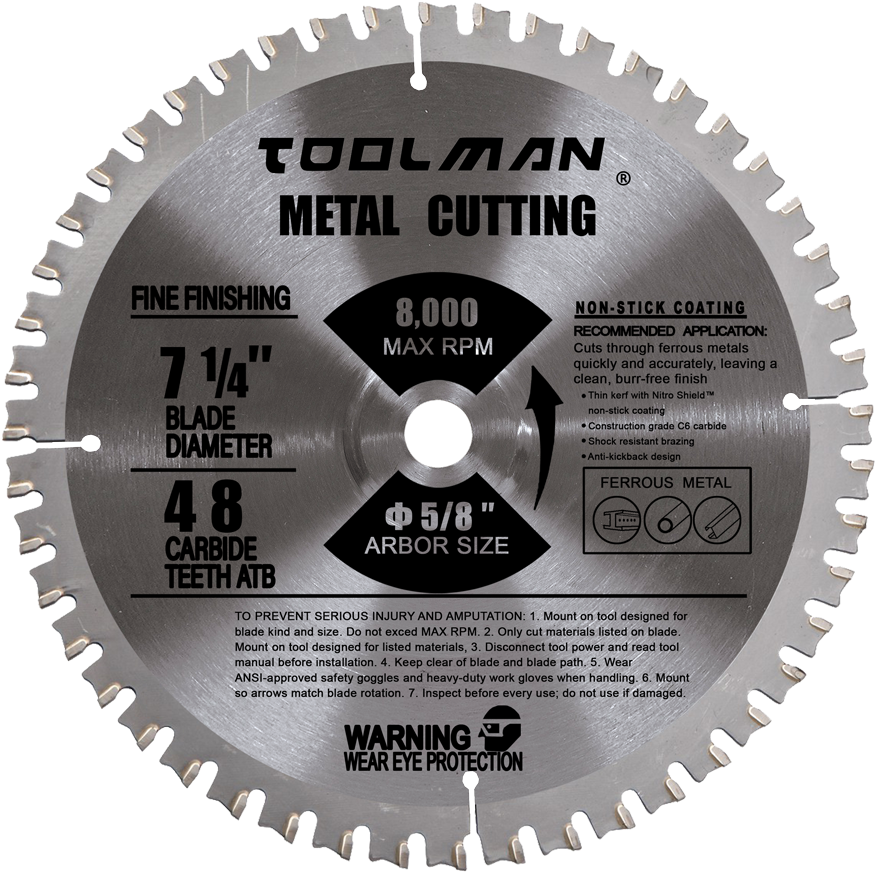 Metal Cutting Circular Saw Blade Clipart (1000x1000), Png Download