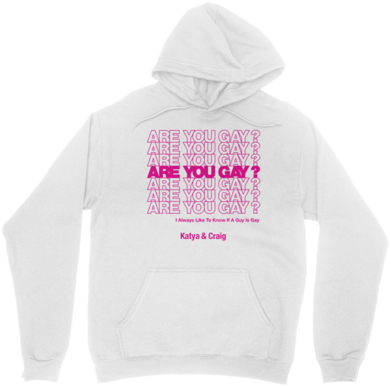 Whimsically Volatile "are You Gay" Classic Adult Dragqueenmerch - Thank You Bag Clipart (600x600), Png Download