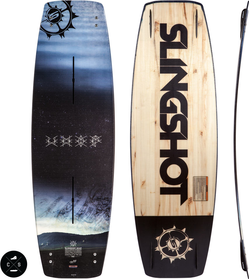 Slingshot Whip 143 Wakeboard - Slingshot Reflex Wakeboard 2017 Clipart (918x1000), Png Download