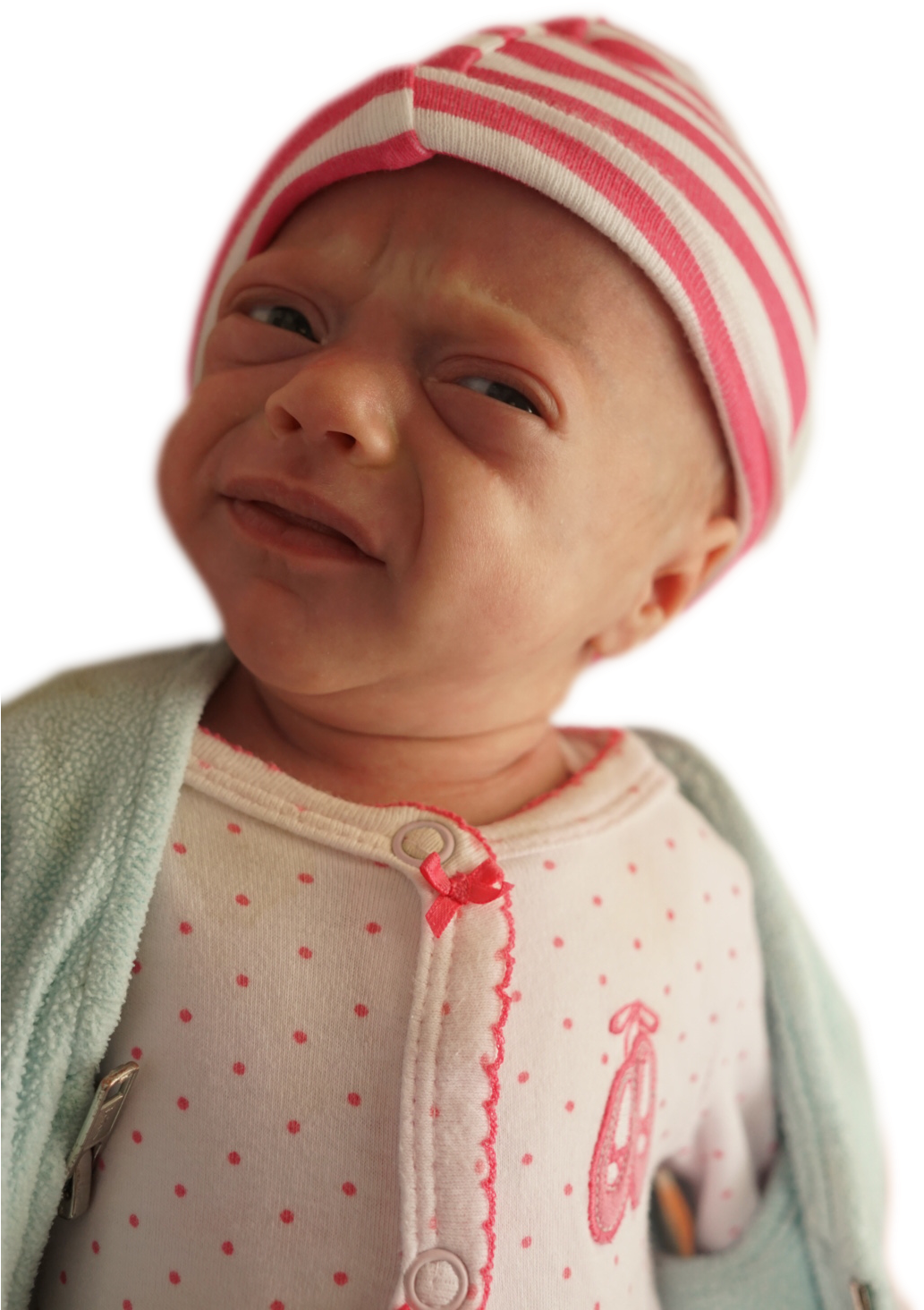 Confused Newborn Baby Clipart (1033x1464), Png Download