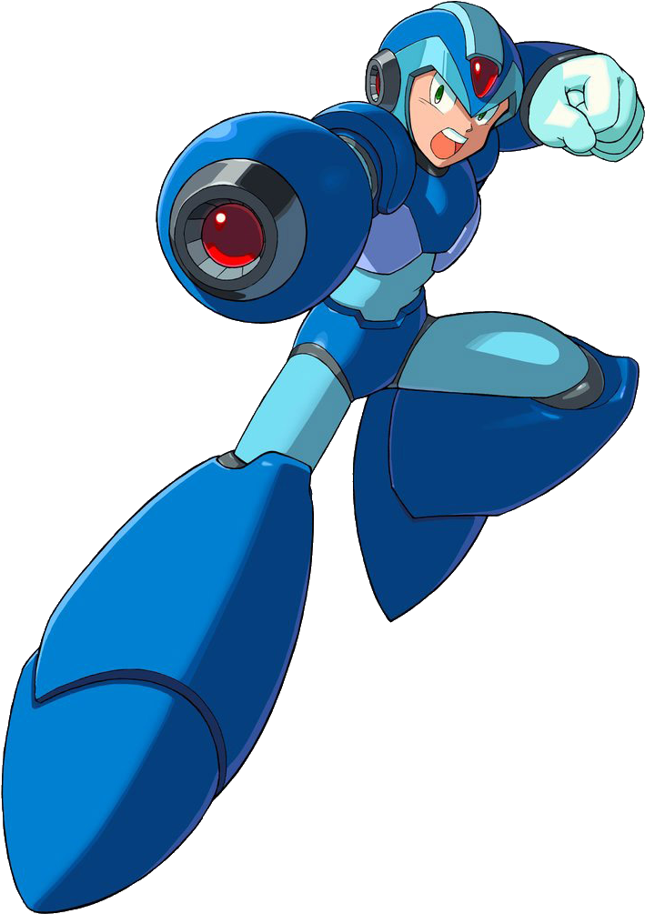 Mega Man X Clipart (709x1005), Png Download