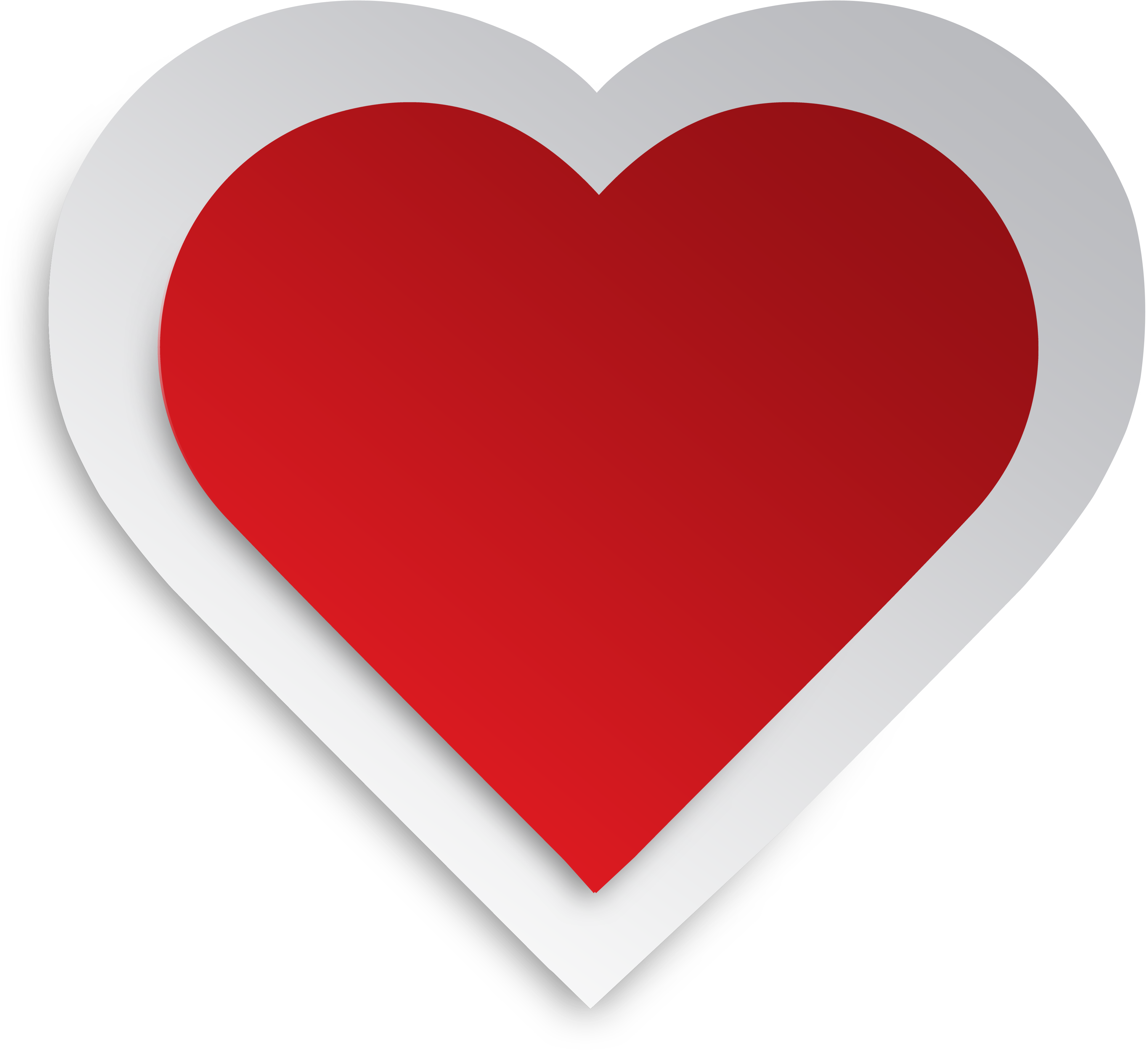Heart Clipart (4000x3630), Png Download