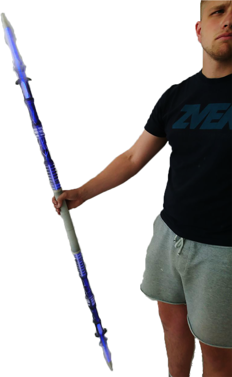 Hunter Arcstrider Staff - Destiny 2 Arcstrider Weapon Clipart (925x1501), Png Download